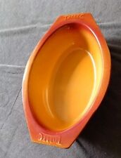 PA1BC⚠️VINTAGE  PLAT A FOUR TALLEC OVALE TERRE CUITE EN TRES BON ETAT  ⚠️