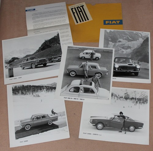 Notice presse 1963 fiat - (36a),