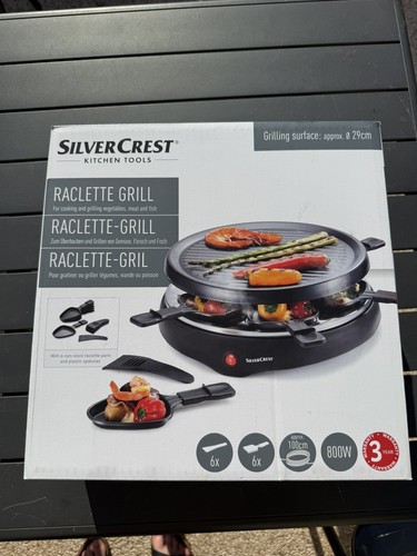Raclette grill silvercrest - raclette,