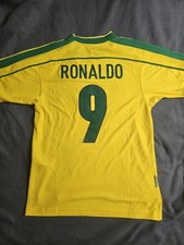 maillot de foot vintage Ronaldo Brésil 98