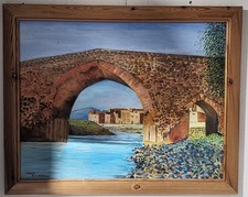TABLEAU HUILE SUR TOILE MARINE