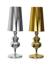 Lampe De Table Géante En Or