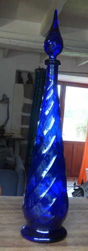 Grande bouteille empoli bleu - empoli,