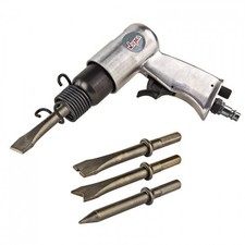 Marteau burineur pneumatique + acc pour travaux mineurs 4500 rpm 6 bar D18539