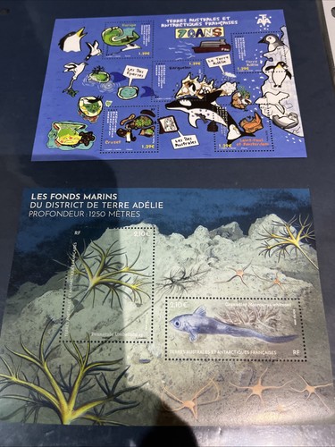 Timbres taaf neufs blocs - 2,
