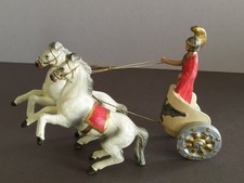 NARDI PASTA COMPOSITION CHAR ROMAIN TRES RARE ANNEE 50 époque CHIALU ELASTOLIN