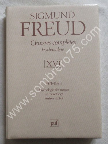 Sigmund freud oeuvres - sigmund,