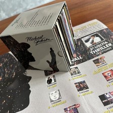 Michael Jackson Italian Box CD / DVD Cardsleeve Collection Very Rare