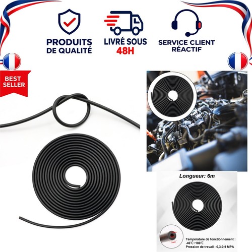 Zocone tuyau silicone 3mm - 3mm, 6m