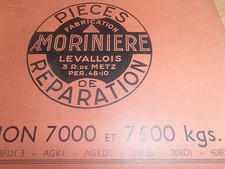 catalogue - manuel - pièces détachées Berliet ? camionnette 1000 KG ( réf 83 )