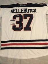 Connor Hellebuyck Signed