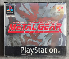 Jeu SONY PLAYSTATION PS1 METAL GEAR Solid Tactical espionnage action PAL FR