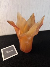Vase iris en cristal Daum