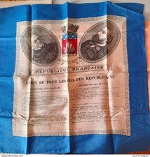 Mouchoir militaire soie