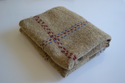 Plaid couverture vintage - , fait