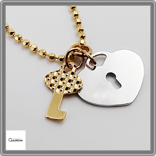 Collier femme 14kt chaîne - collier,