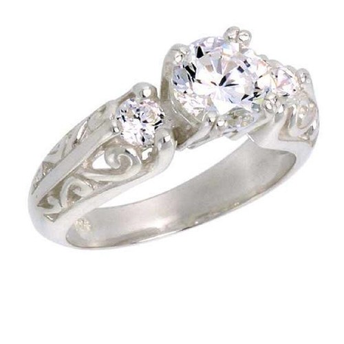 Argent sterling vintage style - vintage,