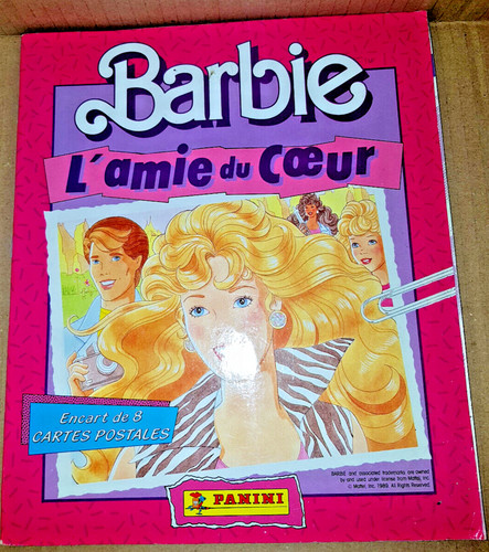 Ancien album panini barbie - panini,