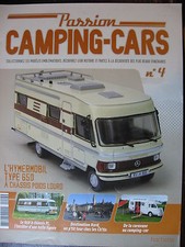 FASCICULE   4 PASSION CAMPING CARS HYMERMOBIL TYPE 650 A CHASSIS POIDS LOURD