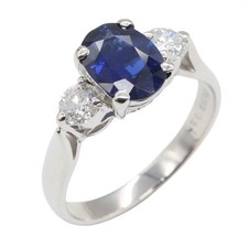 BIJOUX Bague Diamant Saphir