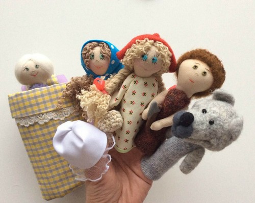 Marionnettes doigts petit - le,