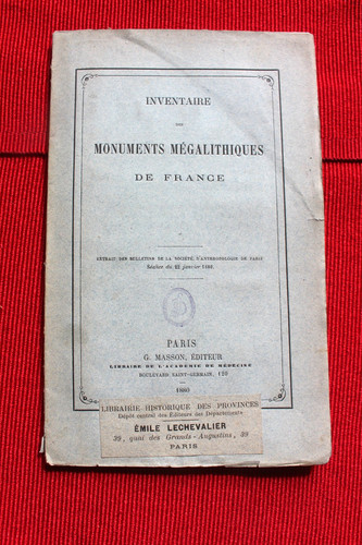 Inventaire des monuments