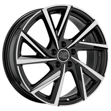 JANTES ROUES MSW MSW 80-5 POUR TOYOTA VERSO-S 7X17 5X100 GLOSS BLACK FULL POLIS