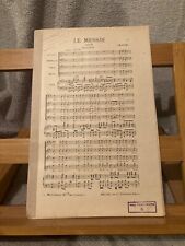 Haendel / Handel Le Messie Alleluia partition chant piano éditions Heugel