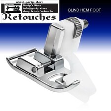 Pied ourlet invisible points invisibles machine à coudre Brother, Singer, Toyota