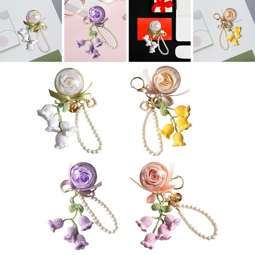 Porte clés fleur éternelle - porte-clés,