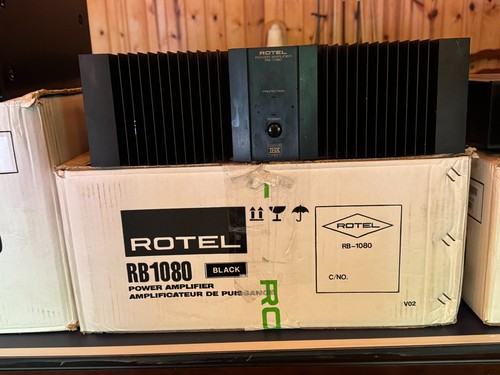 Rotel 1080 stereo power - rotel, rb-1080