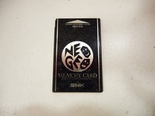 Carte mémoire memory card save sauvegarde Neo Geo AES SNK