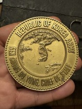 Médaille Corée & Bronze & Armée & Gen Chung Ho Yong