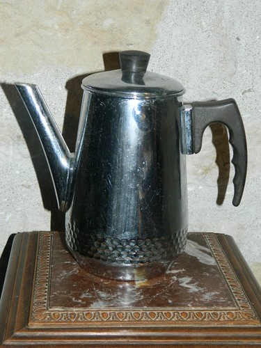 Cafetière ancienne cuivre - ancienne,