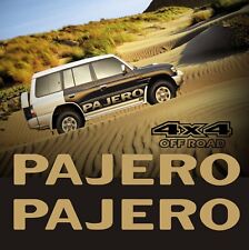 Adhésifs Stickers Sous Port Tout Terrain Pajero + 1 Hommage Adhésif 4X4 Of Road