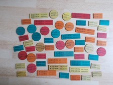 56 jetons de cartes en bois