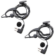2x HQRP Headset Earpiece pour