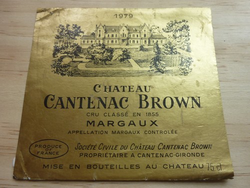 étiquette vin chateau