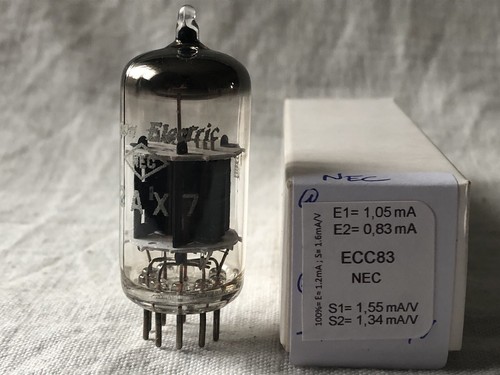 12ax7 ecc83 nec japan vacuum - japan,,