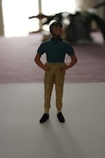 Figurine  Juan   Manuel FANGIO  1/18 FERRARI   Formule 1 RARE