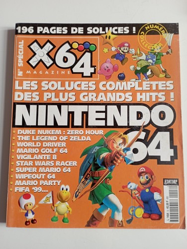 Revue magazine x64 nintendo - magazine,