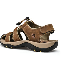Sandales homme été cuir - sandales, pu