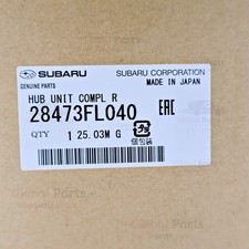 SUBARU OEM ARRIÈRE MOYEU