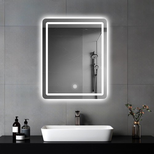 Miroir salle bain - led, 60x45cm