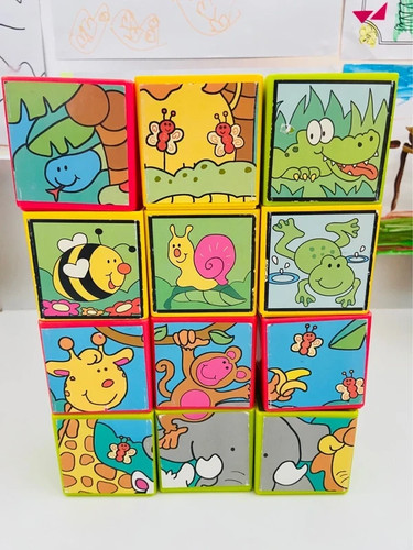Cube activité enfant puzzle - cube,