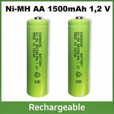 2x Aa Nimh 1500 MAH 1,2 V
