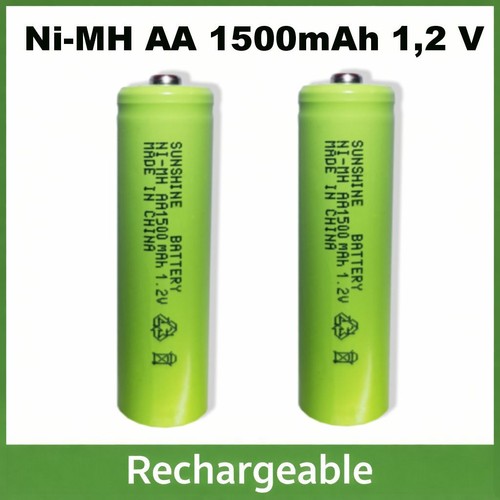 Nimh 1500 mah 2 - 2x, aa