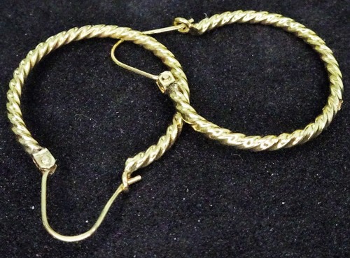 Boucles oreilles créoles en - boucles, d'oreilles