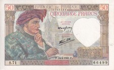 50 Francs Jacques Coeur -