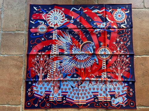 Foulard hermès intitulé - foulard,